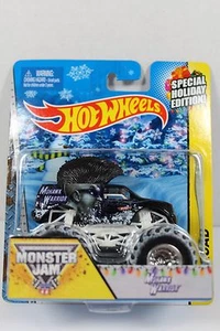 HOT WHEELS MOHAWK MONSTER JAM HOLIDAY EDITION OFF-ROAD DIECAST CAR 1/64 RARE! - Picture 1 of 3