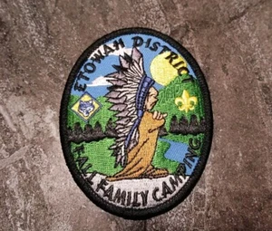BSA 2013 Fall Family Camping Patch. Northeast GA Council Boy Scouts of America. - Picture 1 of 2