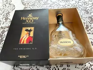 Hennessey XO Extra Old Cognac Empty 750ml Bottle & Box - Picture 1 of 5