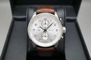 Hamilton Jazzmaster Maestro H32716853 Silver Dial Automatic Chronograph Watch - Picture 1 of 18