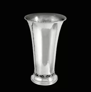 Georg Jensen. Sterlingsilber Vase #469B - Harald Nielsen - 1933-44 Markenzeichen - Bild 1 von 4