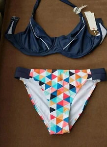 NEU Esprit Bikini - Set takini Oberteil 75 F hose 38 - Bild 1 von 6