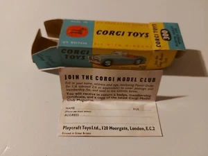 Corgi Toys n. 300 Austin Healey auto sportiva confezione originale - Foto 1 di 15