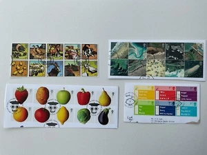 Used Commemoratives, 01 Fruit & Veg, O2 Coastlines, 03 Greetings, 05 Farm Ex FDC - Picture 1 of 5