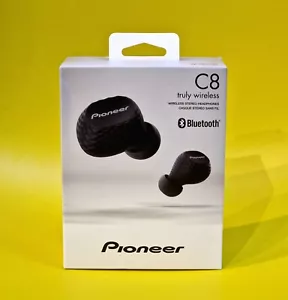 Auriculares intrauditivos Bluetooth inalámbricos verdaderos Pioneer C8 SE-C8TW negros - NUEVO - Imagen 1 de 9