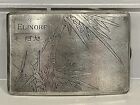 Antique Chinese 900 Silver Bamboo Cigarette Case Zeesung