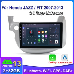 Carplay Für Honda Fit Jazz 2007-2014 Android 13 Autoradio GPS Navi WIFI BT 2+32G - Bild 1 von 12