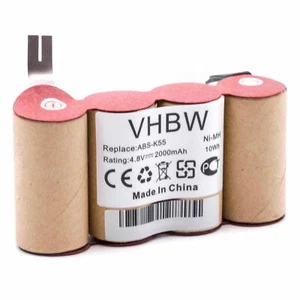 Batería reemplaza Kärcher BF9900 ABS-K55 2000mAh 4,8V - Imagen 1 de 2