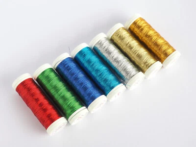 Metallic Embroidery Thread Silva 273yd / 250m Cross Stitch Embroidery floss - Image 1 of 2