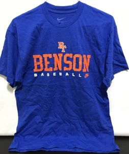 Nike Loose Fit Benson HS Tech High School Logo Mens Baseball Tee Shirt M NOS - Picture 1 of 8