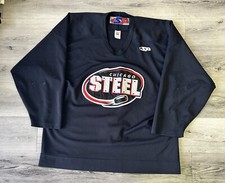 Chicago Steel Hockey Jersey Size SP PRO 56 Authentic Pro Cut USHL NHL AHL ECHL