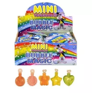 MINI MAGIC TOUCHABLE BUBBLES BOYS GIRLS TOY FAVOR LOOT BIRTHDAY PARTY BAG FILLER - Picture 1 of 7