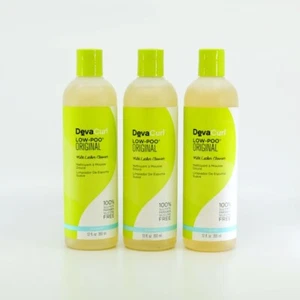 DevaCurl Low-Poo Original Cleanser 12oz(pack of 3) - mild lather cleanser - Picture 1 of 1