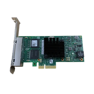 Intel Ethernet Network Adapter i350-T4 1GbE Quad Port RJ45 Full Height PCIe-x4 - Picture 1 of 13