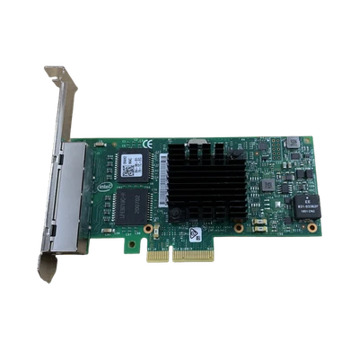 Intel Ethernet Netzwerk Adapter i350-T4 1GbE Quad Port RJ45 volle Höhe PCIe-x4 - Bild 1 von 4