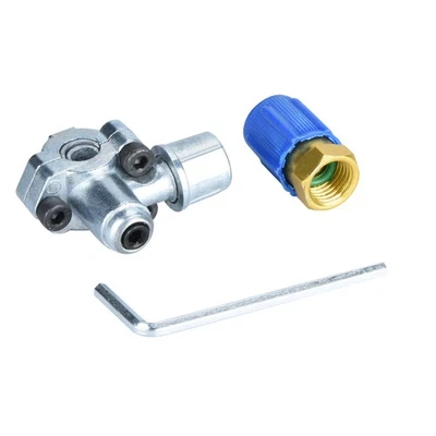 Converts R12 to R134a Metal A/C Retrofit Valve For 7/16" Low Side Port BPV-31 F - Image 1 of 4