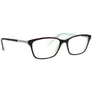 Ralph Lauren Eyeglasses RA 7044 601 Dark Havana on Aquamarine Frame 52[]16 135 - Picture 1 of 6