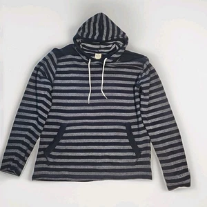 Rustic Blue Herren Hoodie Medium Navy/Grau Leicht Skater Streetwear - Bild 1 von 5