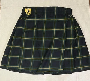 Sport Kilt Blue/Green/ Yellow Plaid, Sz Womans Med (Made In USA) - Picture 1 of 5