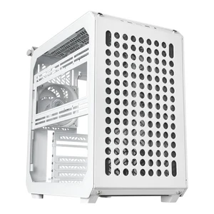 Cooler Master QUBE 500 Flatpack weiß klein High Airflow Mid-Tower ATX - Bild 1 von 9