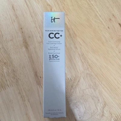 it Cosmetics Your Skin But Better CC+ SPF 50-1.08 fl. oz Fair Porcelain- New/Box - Image 1 of 4