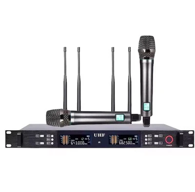 UHF Professional Wireless Dynamic Microphone System, 200 Channels, Suitable - Image 1 of 4