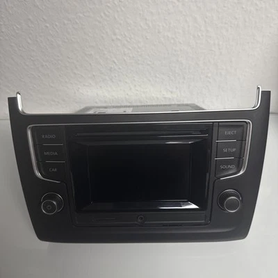 VW POLO 5 6C GOLF 7  Monitor Screen Multimedia SD RADIO MIB 2 ENTRY COMPOSITION. - Bild 1 von 4