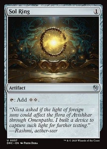 Sol Ring () - Commander: Aetherdrift DRC- MTG - NM - Magic - 57 - Picture 1 of 1