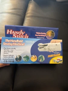 Handy Stitch Portable Travel Battery Operated Cordless Handheld Sewing Machine - Picture 1 of 5