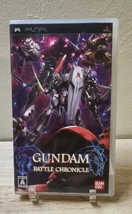 Gundam Battle Chronicle Sony PSP Japón, ¡SOLO ESTUCHE Y MANUAL! - Imagen 1 de 4