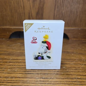 Hallmark Adorno Tamaño Completo Snoopy - Once Upon a Holiday 2009 Edición Especial - Imagen 1 de 3