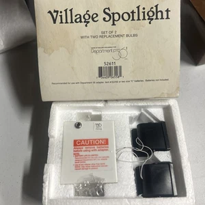 DEPARTMENT 56 VILLAGE STRAHLER 2ER SET #52611 VINTAGE - Bild 1 von 3