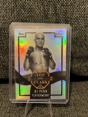 UFC Topps Bj Penn Top Of The Class /99 Refractor - Image 1 of 2
