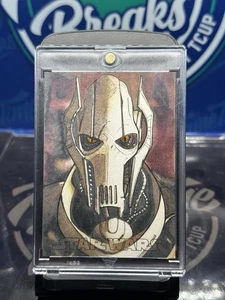 General Grievous - 2016 Topps Star Wars Evolutions - Sketch by Michael Munshaw - Picture 1 of 2