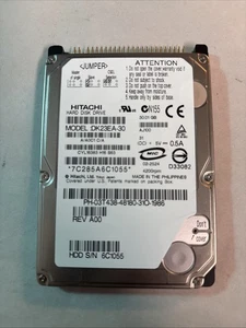 Hitachi 30GB DK23EA-30 IDE 2.5” HDD Laptop Hard Drive @HDD3 - Picture 1 of 2