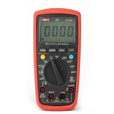 UNI-T UT139C True RMS Digital Multimeter Messgerät Amperemeter Voltmeter - Bild 1 von 4