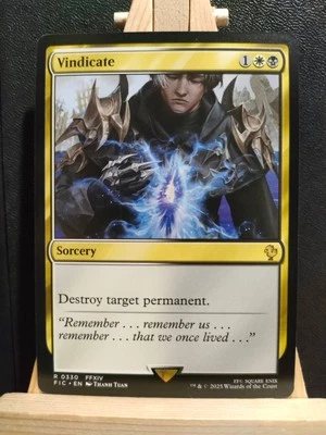 Vindicate - Final Fantasy Commander - Rare - NM (see pics) MTG - Image 1 of 3