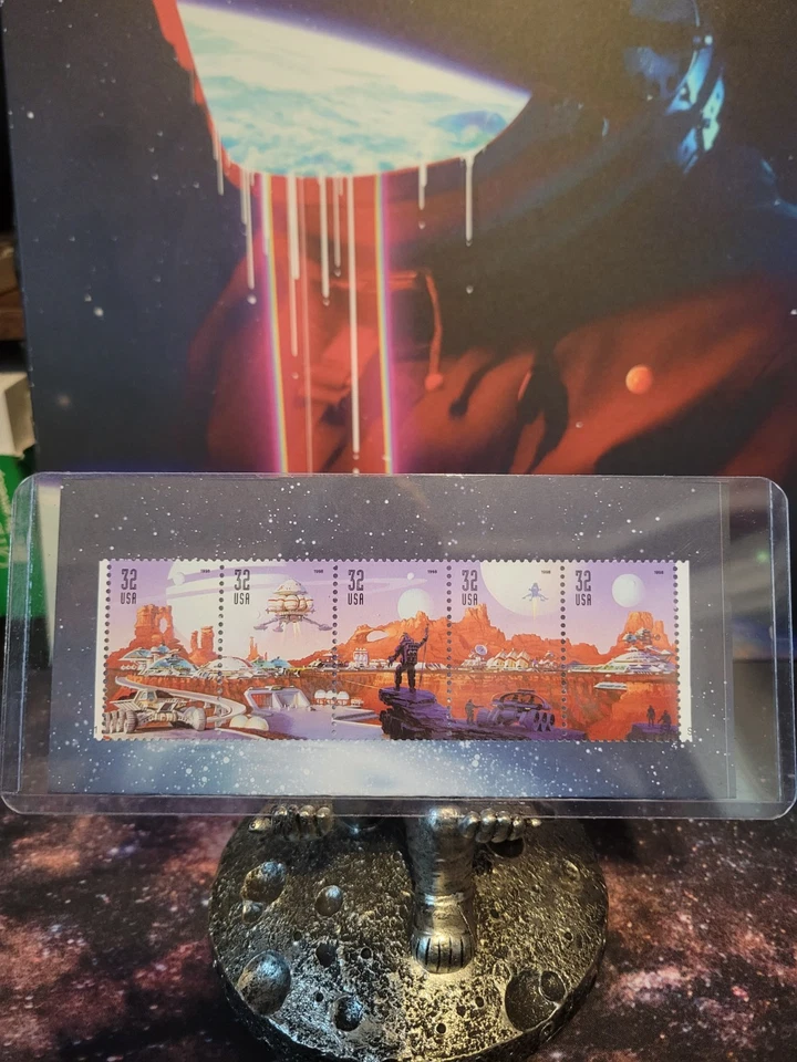 U.S. Space Themed Stamps- Currated Collection- MH (#3238-3242) - Image 1 of 1