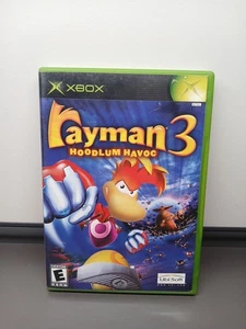 Rayman 3: Hoodlum Havoc (Microsoft Xbox, 2003) W/ Manual Tested & Working-Clean - Picture 1 of 7