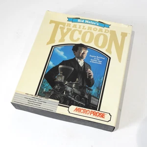 Railroad Tycoon BIG BOX Juego Amiga Microprosa Sid Meir's - Imagen 1 de 24