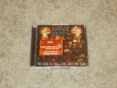 NAPALM DEATH: "CODE IS RED... LONG LIVE THE CODE" NEW CD GRINDCORE; METAL 2005 - Image 1 of 2