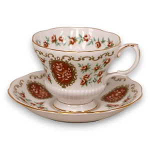Royal Albert Cameo Series Heirloom Tea Cup and Saucer Set England Vintage 1960's - Picture 1 of 4
