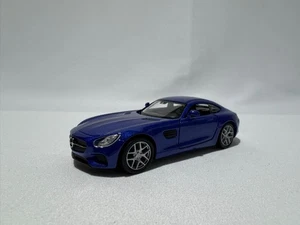 1:38 Mercedes-Benz AMG GT 2015-2025 Blau NEU Modellauto Diecast Welly - Bild 1 von 11