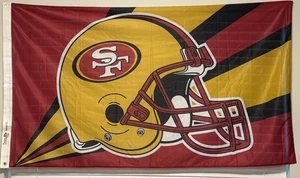 San Francisco 49ers Genuine NFL Licensed High Quality Flag  3x5 ft banner# - Picture 1 of 6