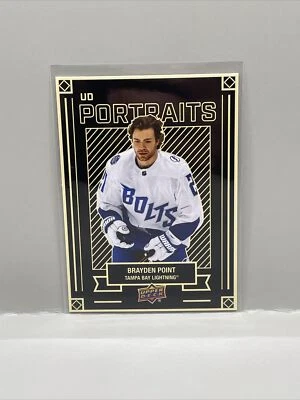 2022-23 Upper Deck Series 1 - UD Portraits #P-5 Brayden Point - Image 1 of 2