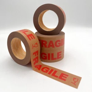 Venhart Fragile Printed Paper Adhesive Tape - Pack of 5 - Picture 1 of 1