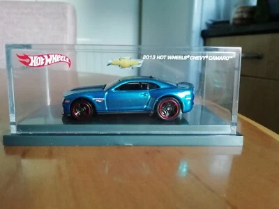 Hot Wheels 2013 Chevy Camaro Special Edition SEMA 2012 Spectraflame Blue - Image 1 of 4