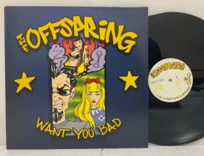 The Offspring – Want You Bad 12” 2001 EU ORIG Columbia Rancid NOFX Green Day LP - Image 1 of 2