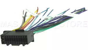 WIRE HARNESS FOR KENWOOD KAC-M1814 KACM1814 *PAY TODAY SHIPS TODAY* W221 - Picture 1 of 2