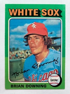 1975 Topps #422 Brian Downing (Chicago White Sox) - Picture 1 of 2